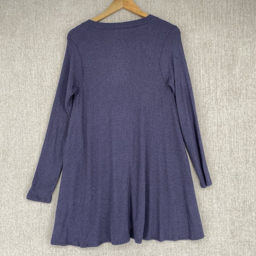 Lulu's Blue Mini Dress - Picture 3 of 12